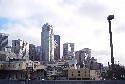 Seattle in the morning from the waterfront